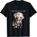 Silver Labrador Retriever Dog T-Shirt
