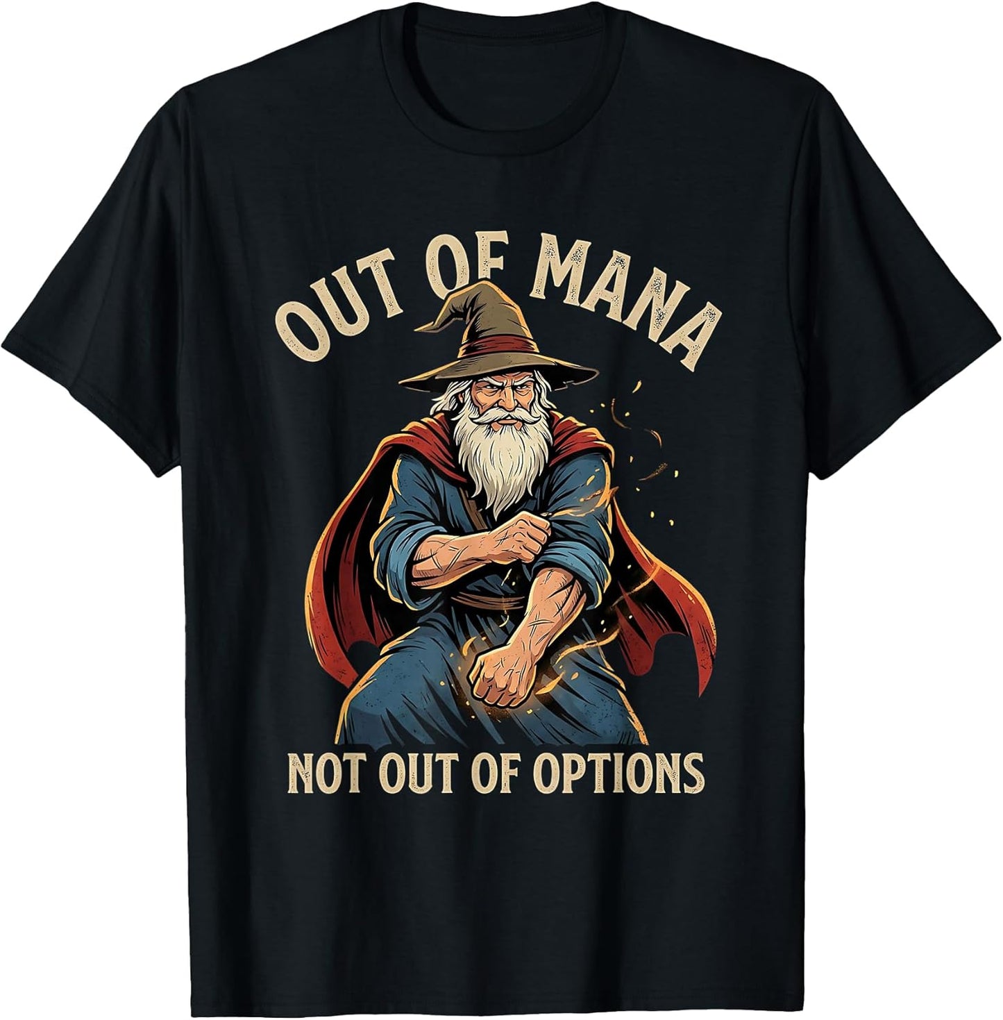 Funny Wizard Art Design