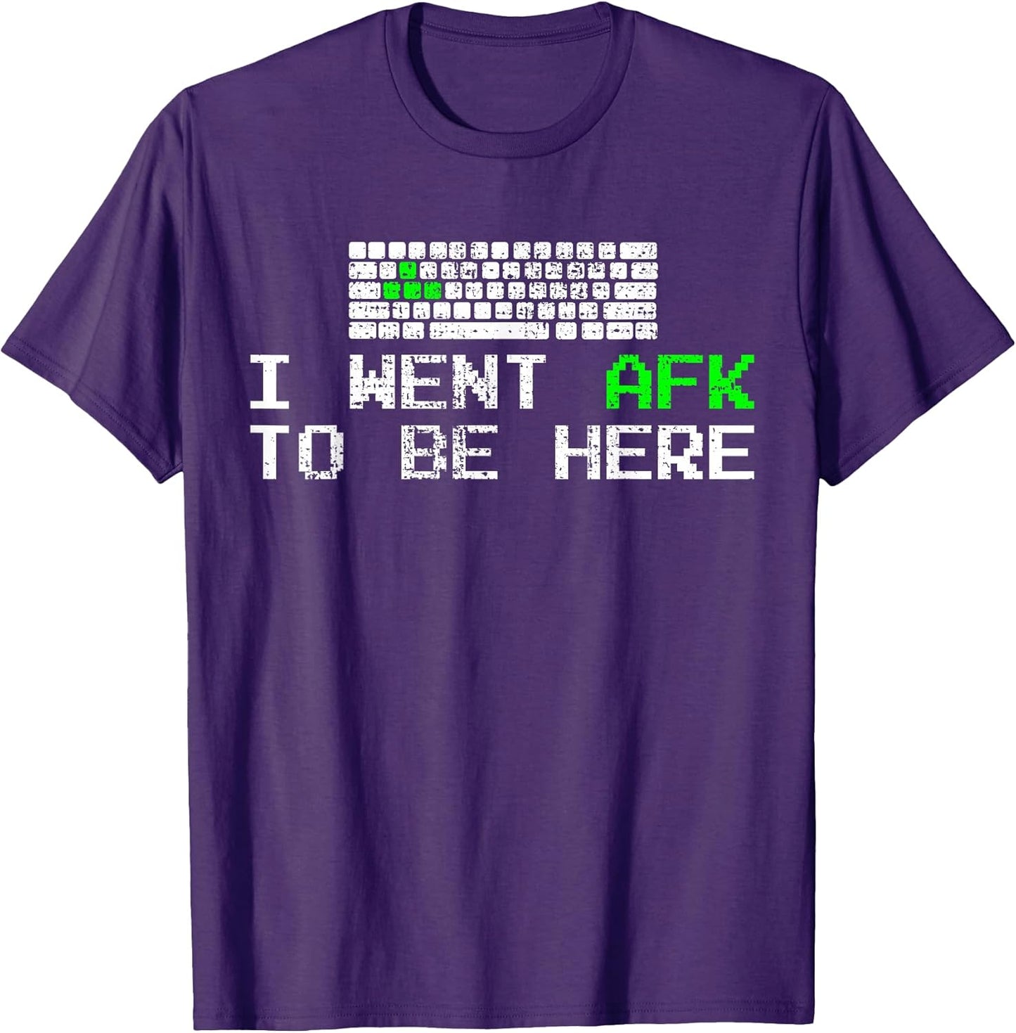 PC Gaming Keyboard AFK Keys Gamer T-Shirt