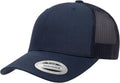 Yupoong Classic Premium Mesh 6 Panel Retro Trucker Cap | Mid Profile Snapback | OSFA | Bulk Pack Available
