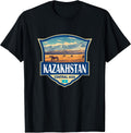 Kazakhstan Travel Merch Apparel Designs