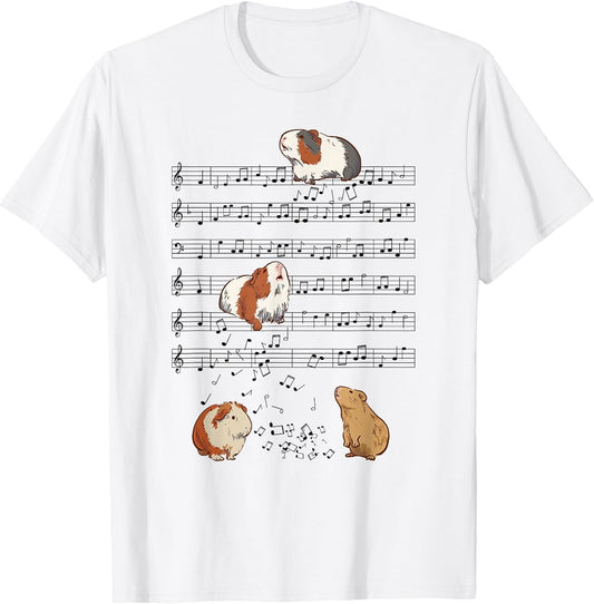 Funny Pianist Guinea Pigs Musician Instrument