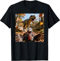 Turkey Selfie Trex Dino Humor Graphic