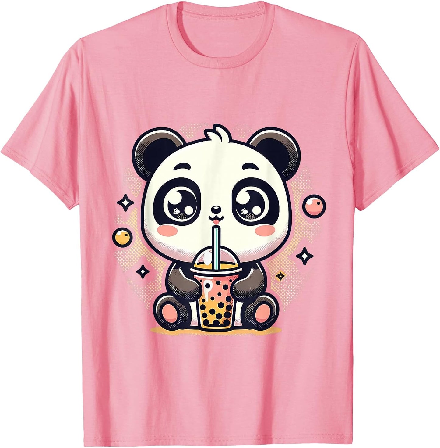Kawaii Chibi Panda Bear Bubble Tea Boba Outfits