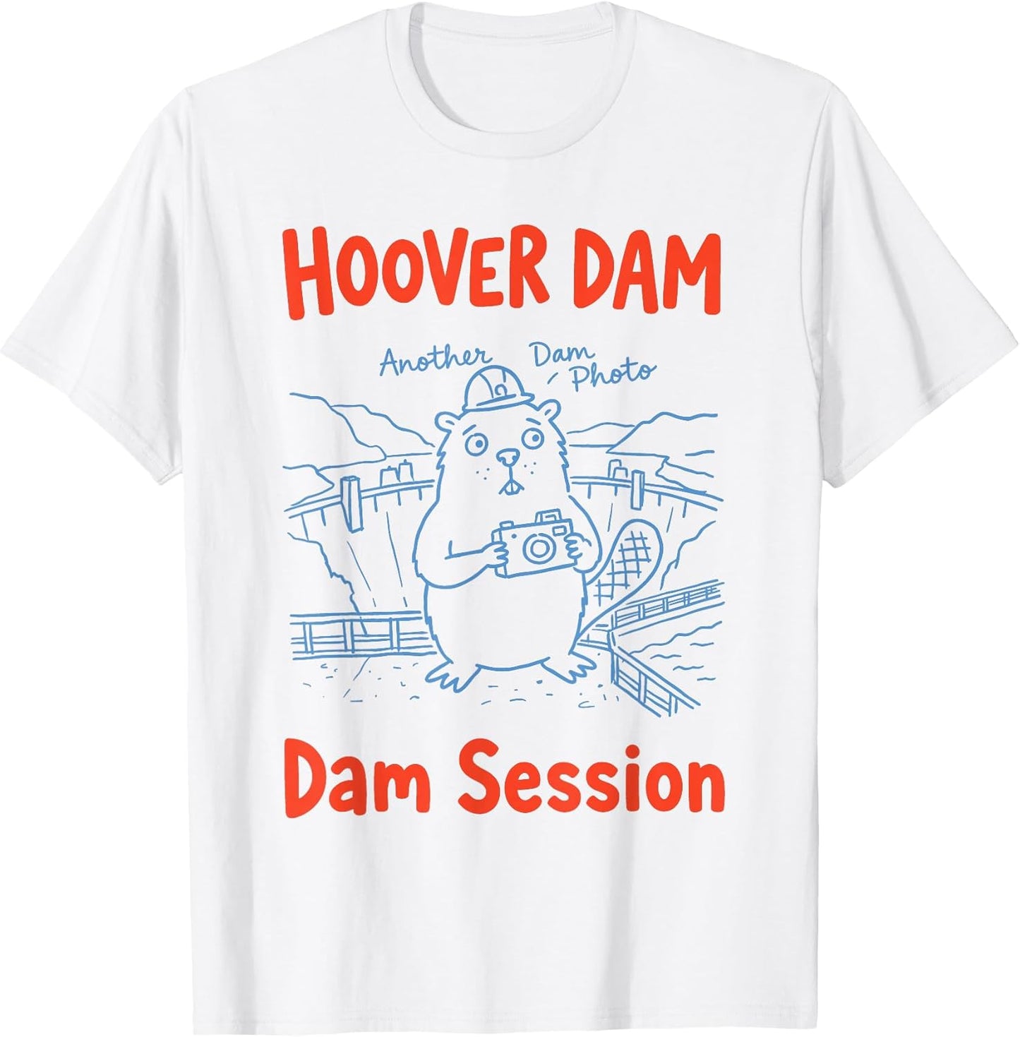 Retro Beaver Photography Road Trip Vacation Merch