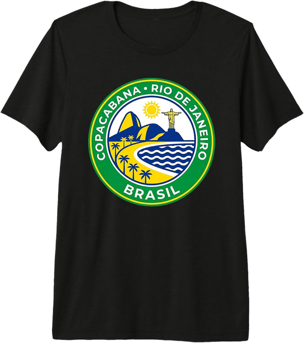 Brasil Copacabana Rio Praia Vintage Apparel