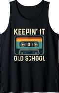 Keepin' It Old School - 80s 90s Old School Hip Hop Tank Top