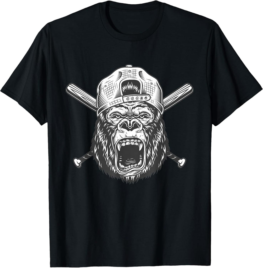 Gorilla Male - Gorilla Baseball Player