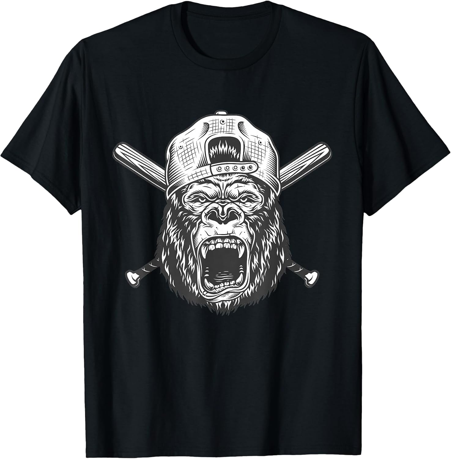Gorilla Male - Gorilla Baseball Player