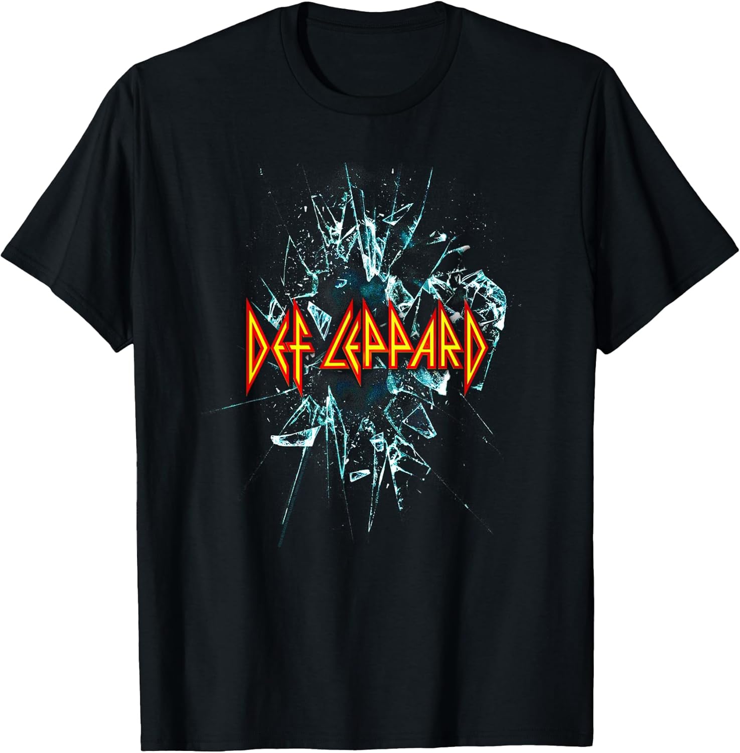 Classic Black Album T-Shirt - 100% Cotton, Adult Short Sleeve Tee