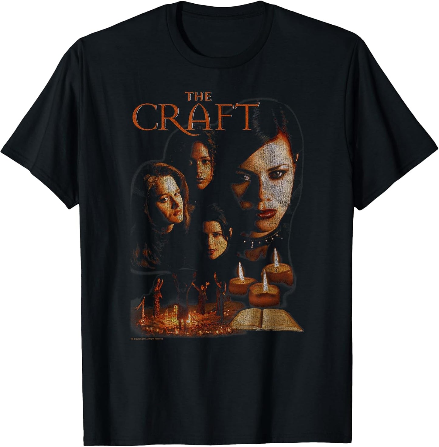 Distressed Sepia Poster Retro 90's Movie T-Shirt