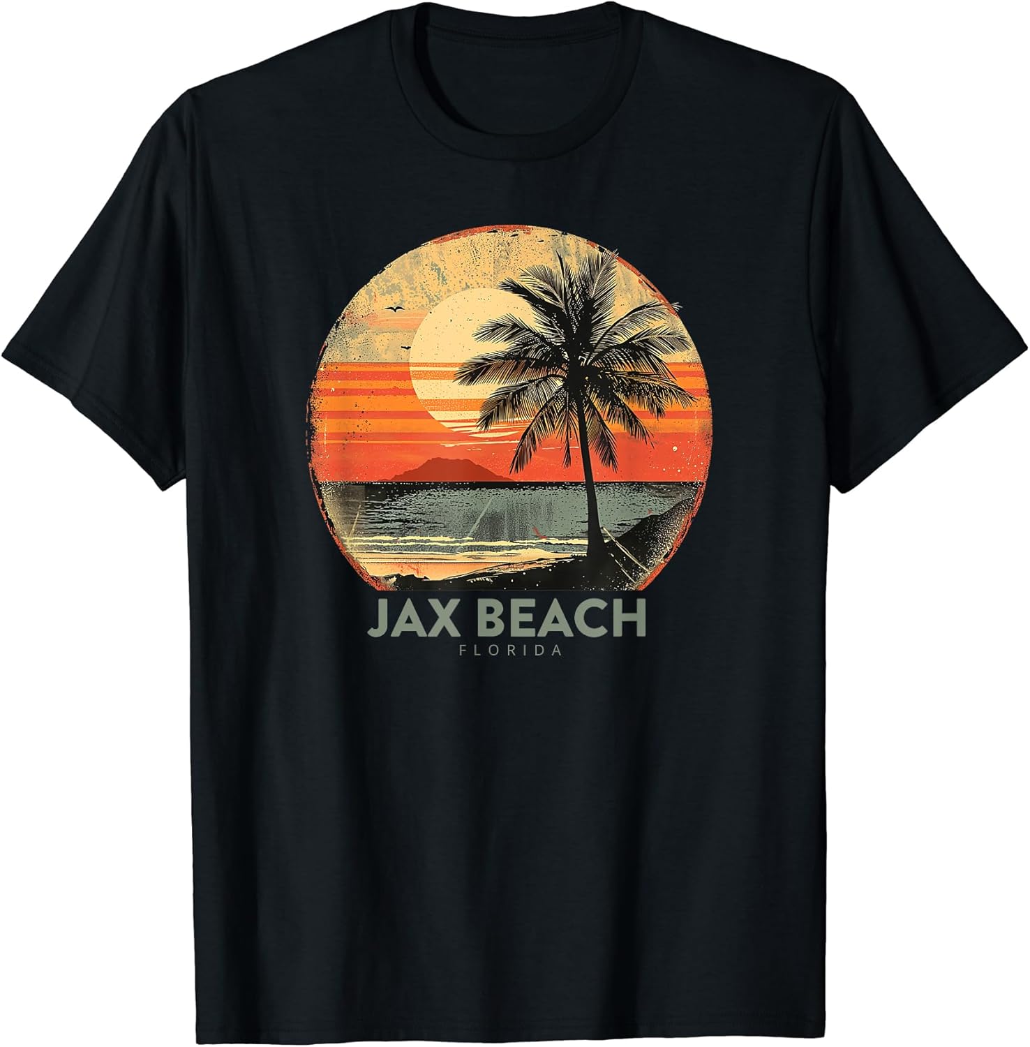 Jax Beach Florida FL Jacksonville Vintage Apparel