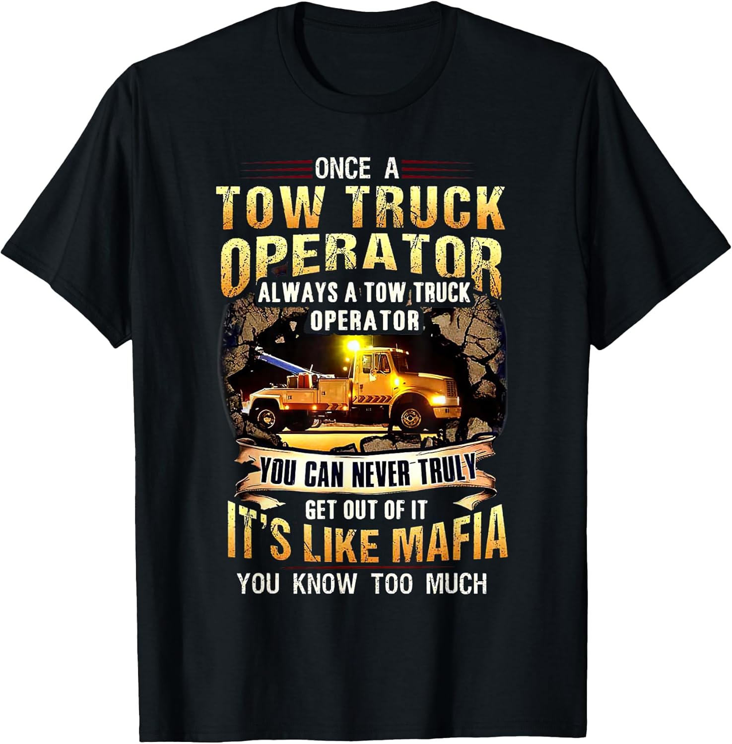 tow truck driver for men
