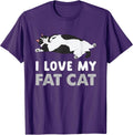 I Love Fat Cats Gifts Funny Fat Cat Tees