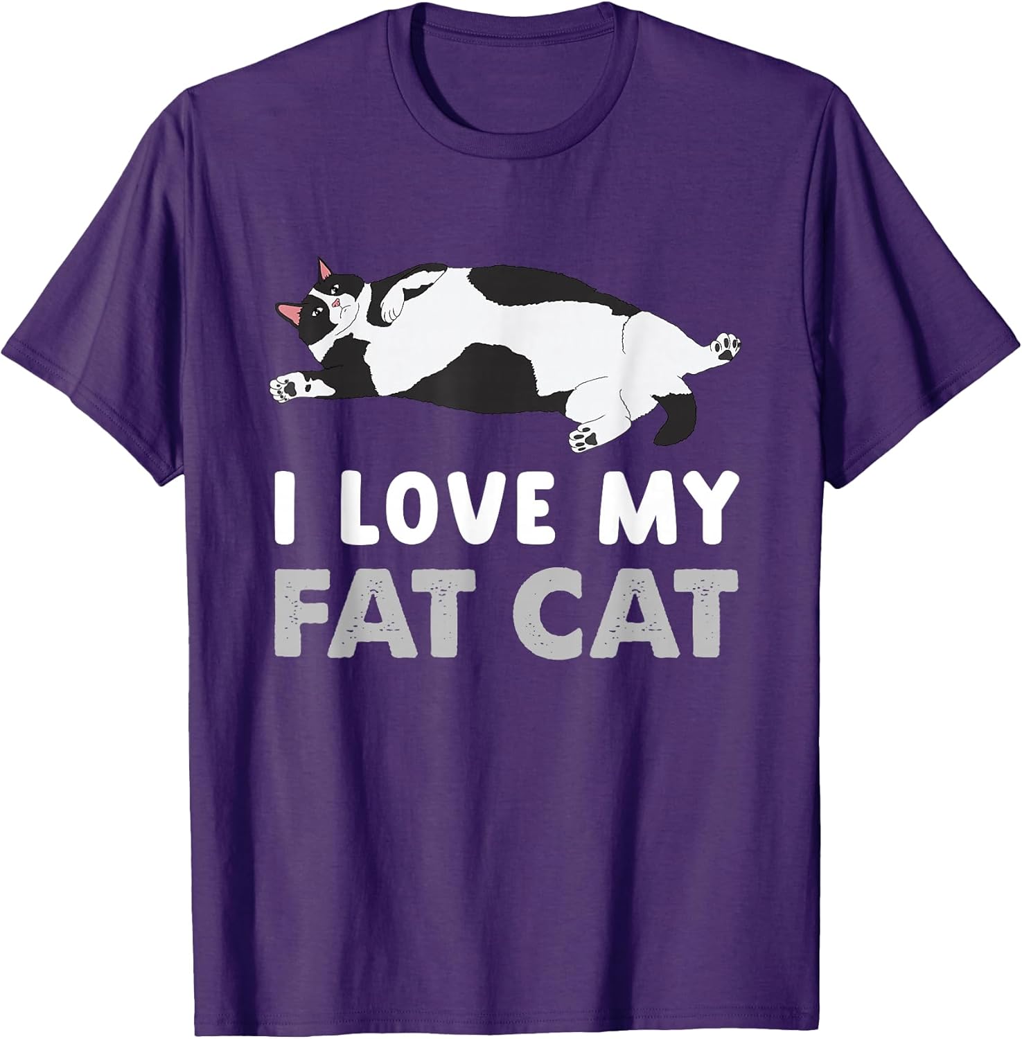 I Love Fat Cats Gifts Funny Fat Cat Tees