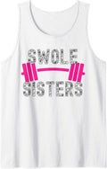 Swole Sisters Funny Couples Workout Gear Merch