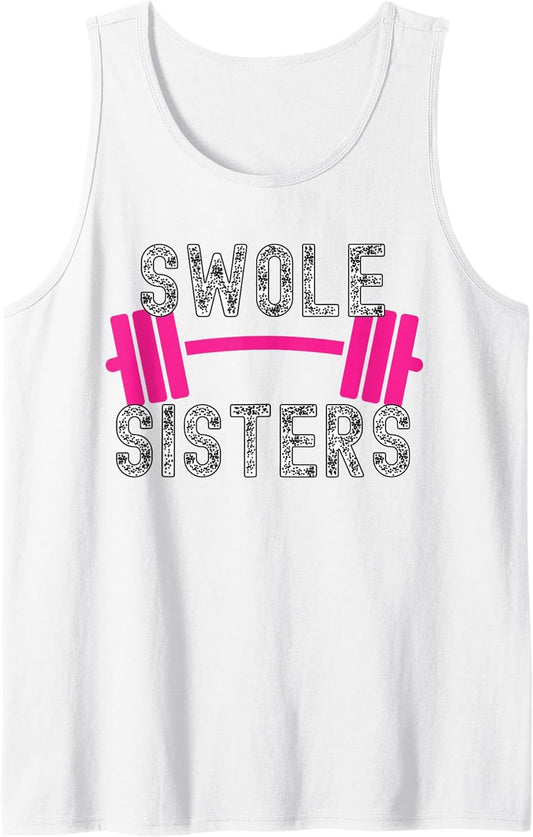 Swole Sisters Funny Couples Workout Gear Merch