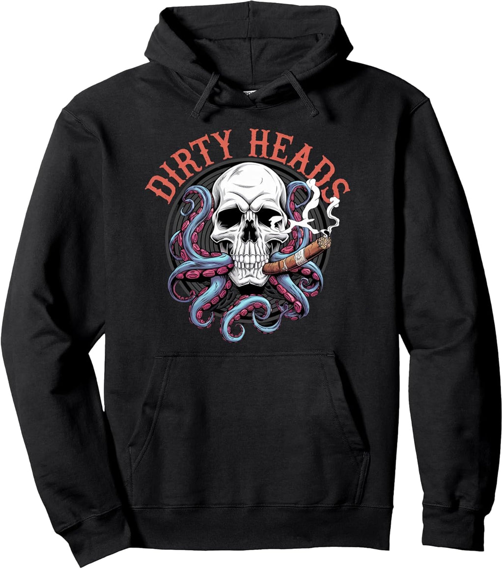 Skull Octopus Cigar Tentacles Dirty Smoky
