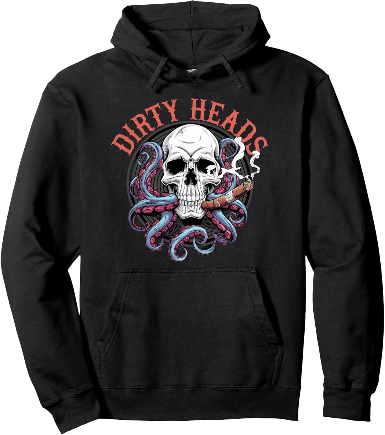 Skull Octopus Cigar Tentacles Dirty Smoky