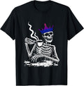 LGBT-Q Shirts Bisexual Skeleton Men Women Kids