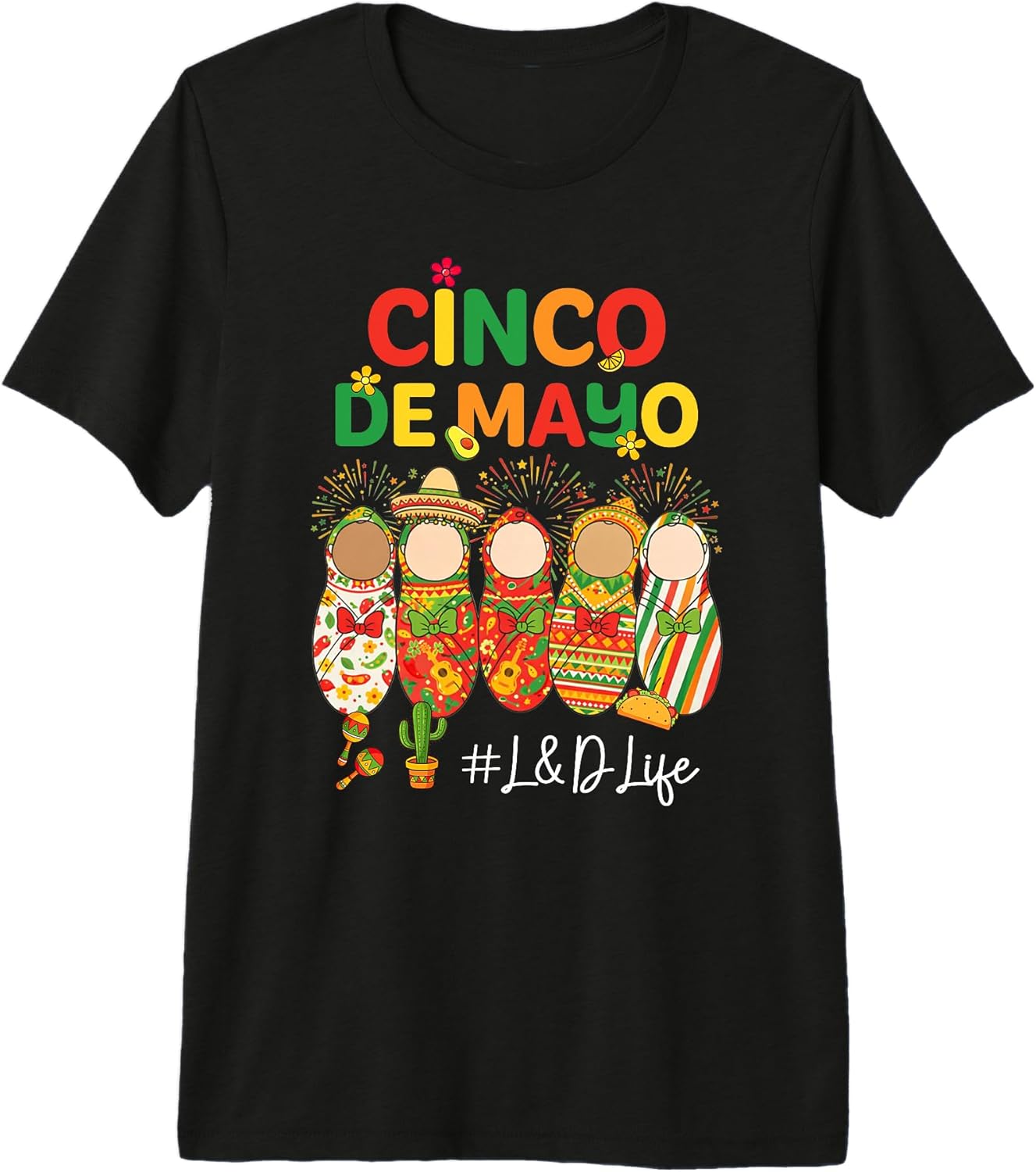 Labor And Delivery Nurse Cinco De Mayo L&D Nurse