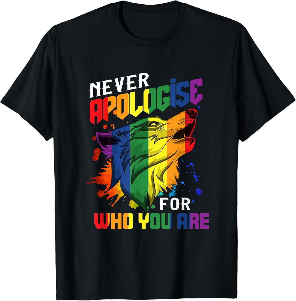 Gay Wolfs Rainbow Wolfs Skin Gay Pride LGBT