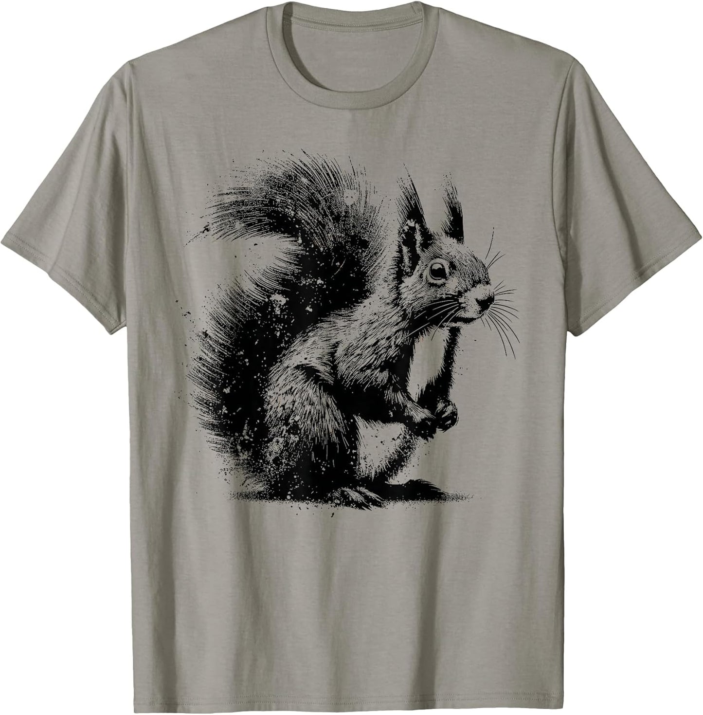 Edgy Grunge Aesthetic Squirrel Lover Stuff Edgy Squirrel T-Shirt