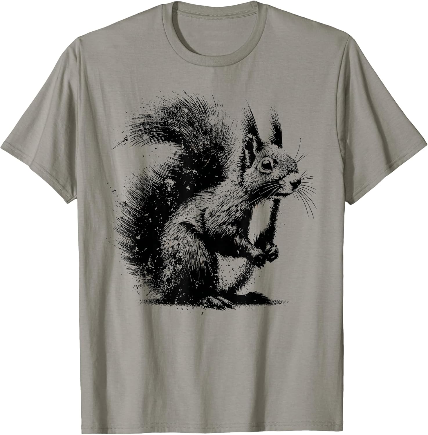 Edgy Grunge Aesthetic Squirrel Lover Stuff Edgy Squirrel T-Shirt