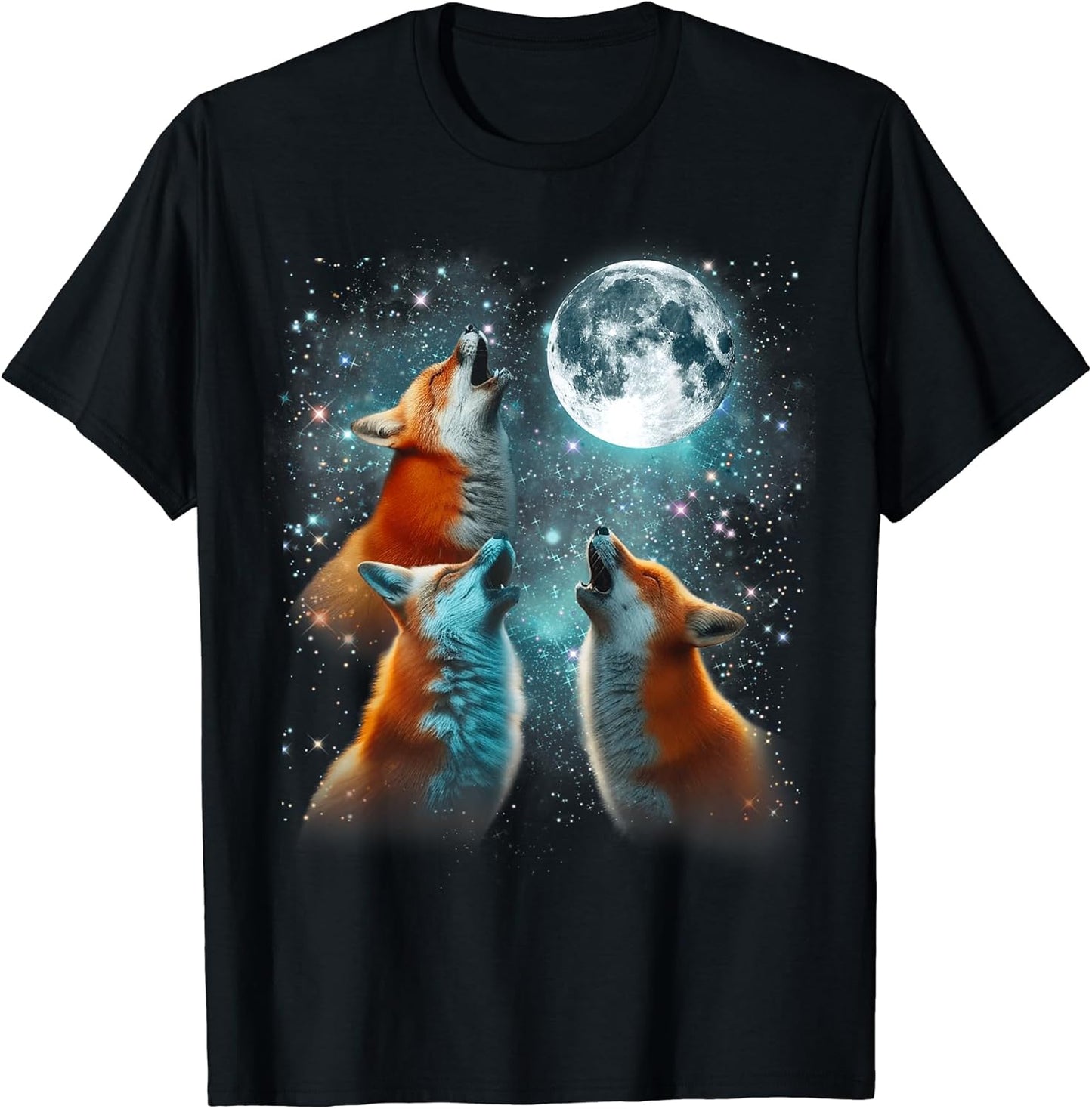 Funny Red Foxes Graphic Tees
