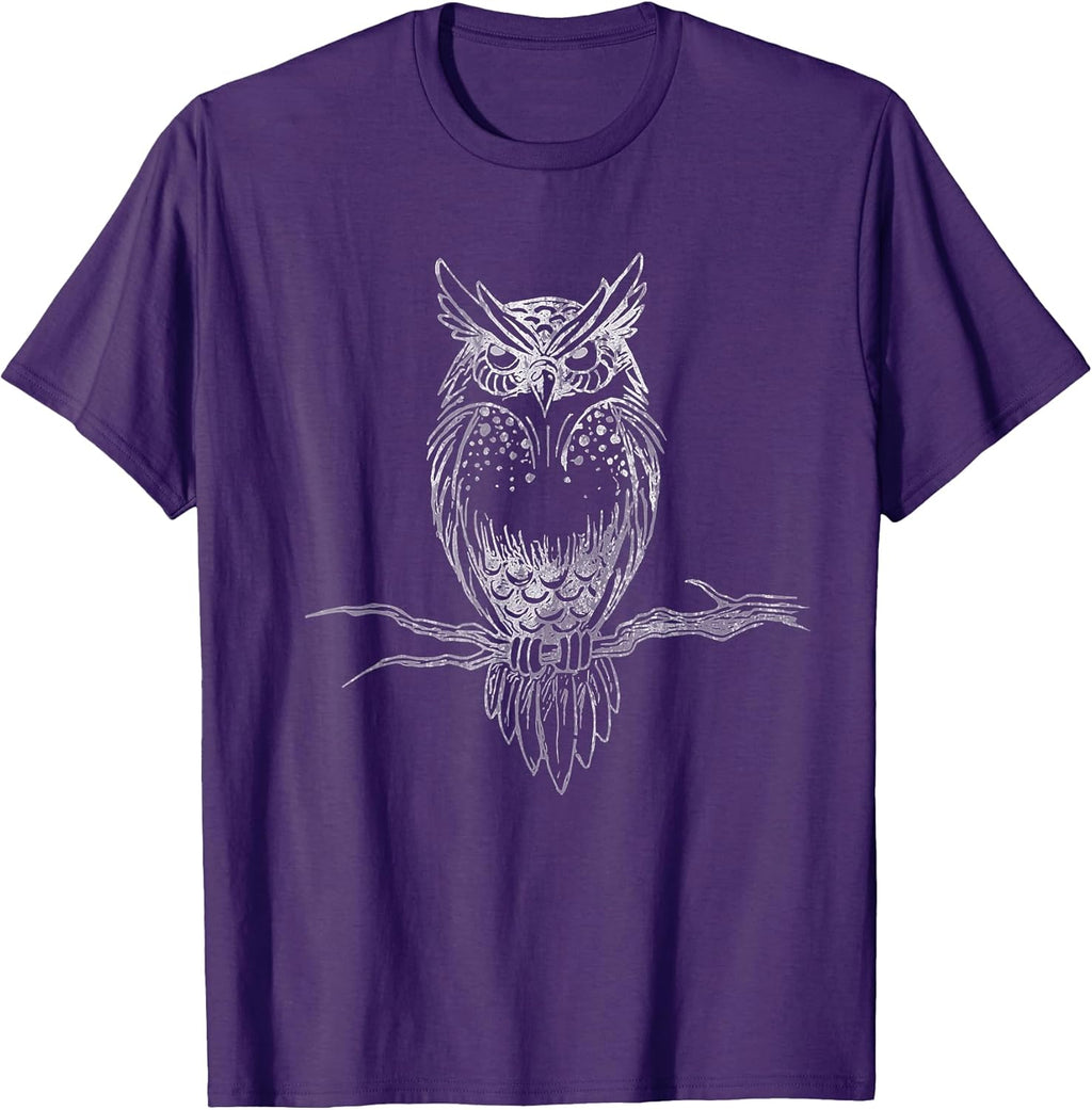 Owls and Birds of prey Barn owls tshirts