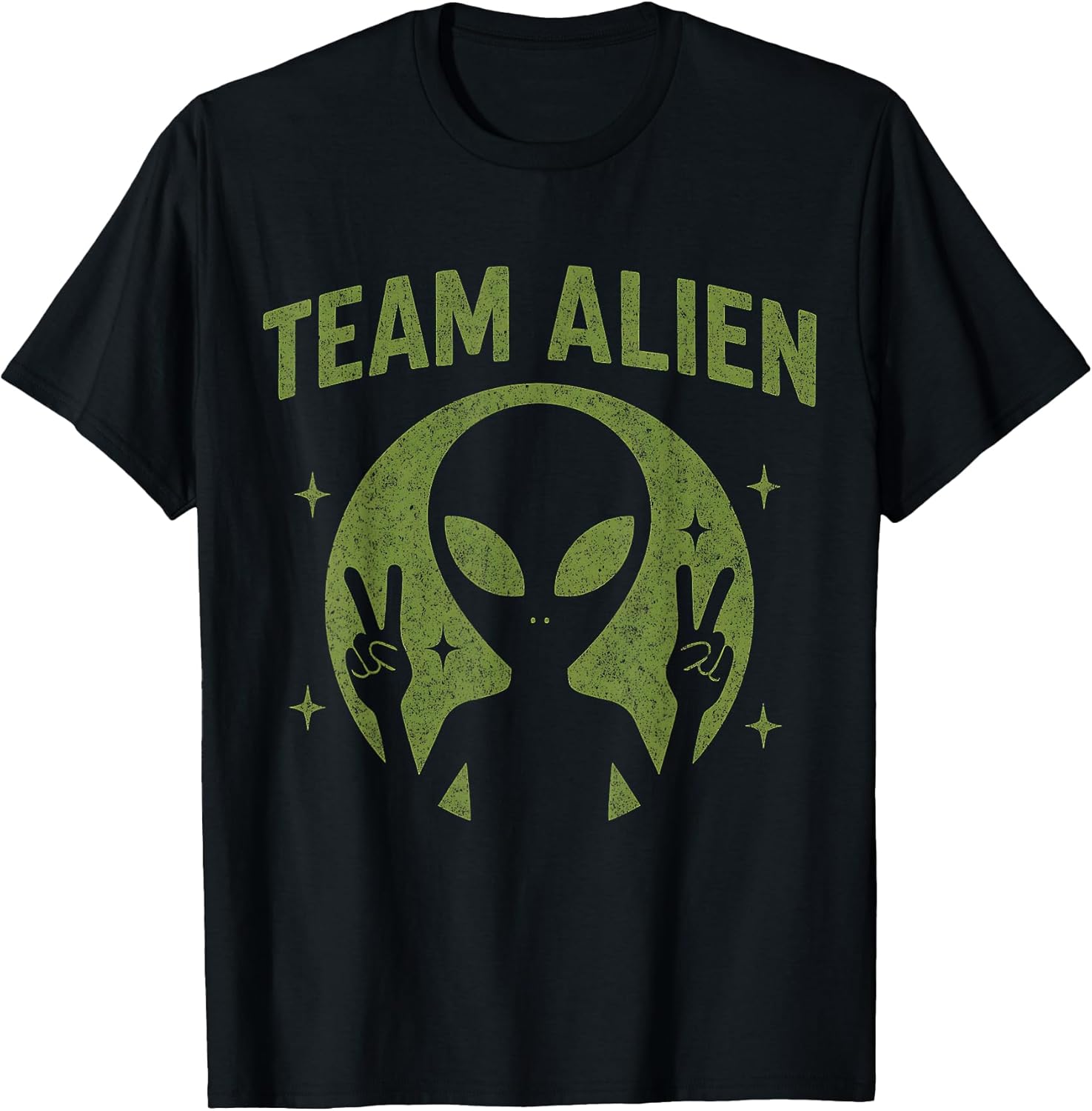 Alien UFO Sci-Fi Vintage Graphic Tees