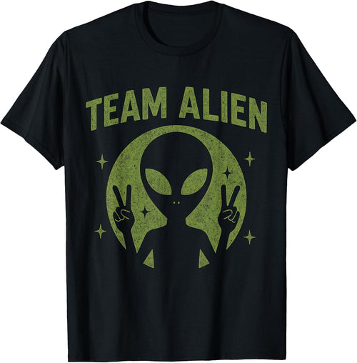 Alien UFO Sci-Fi Vintage Graphic Tees