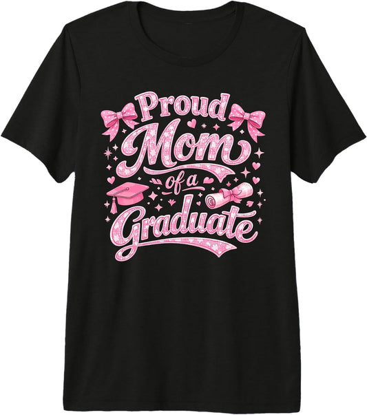 Funny Mom Of A Graduate Family Graduation Woman