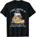 Funny Cat Lover Animal Lover Gifts Tee
