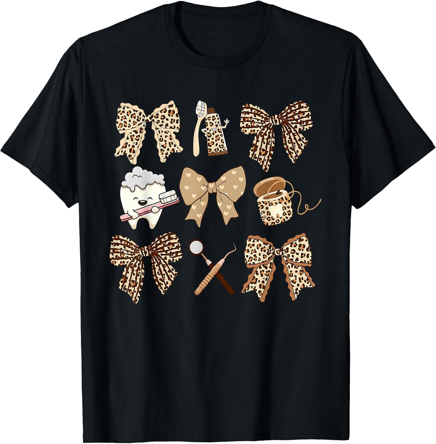 Leopard Coquette Dental Hygienist Dentist