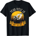 Funny Excavator Gift Men Saying Construction Site Men T-Shirt