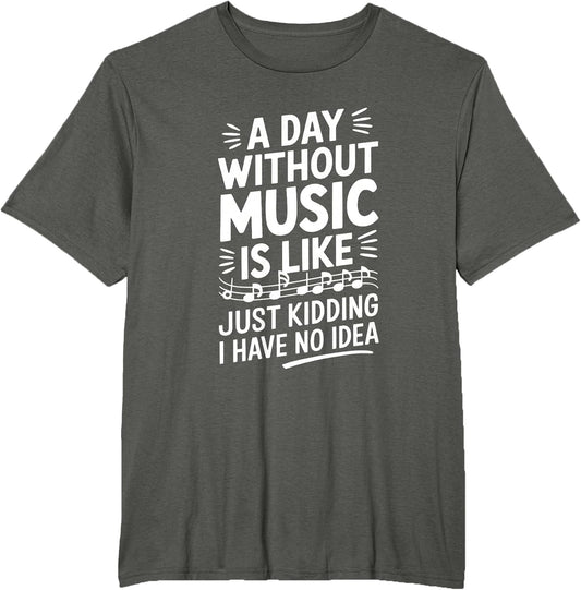 Music Funny Humor Witty Joke Design Retro Vintage