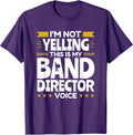 Band Director Voice Music Teacher Funny Appreciation T-Shirt