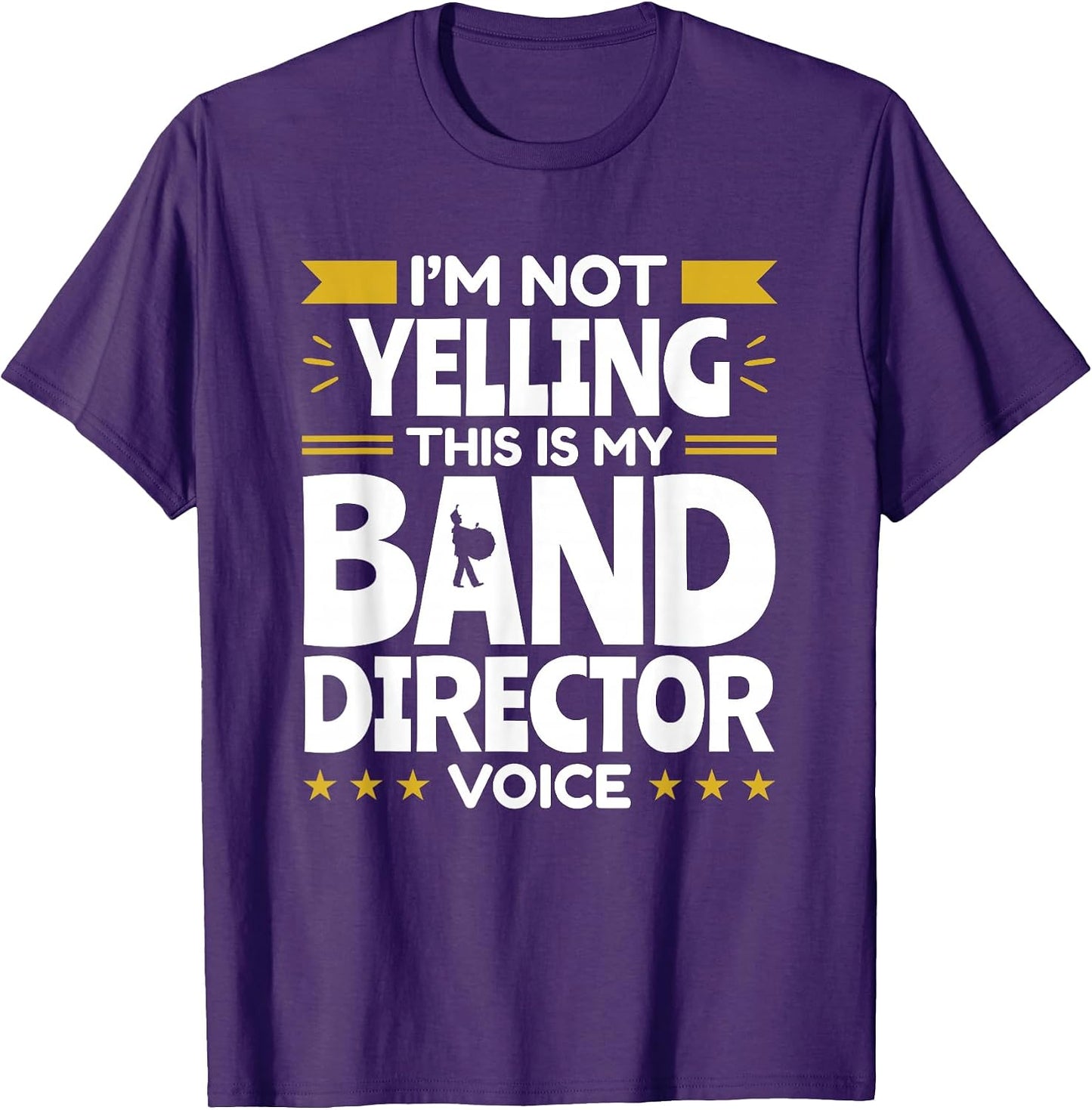 Band Director Voice Music Teacher Funny Appreciation T-Shirt