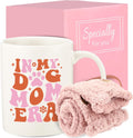Dog Mom Gifts for Women,Funny Dog Mom Mothers Day, Birthday Gifts for Dog Lover, Mom,Sister, 11OZ Coffee Mug with Socks