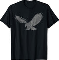 Eagle in flight American flag designs