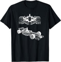 Der Rennwagen Silhouette Mechanischer Merch Store
