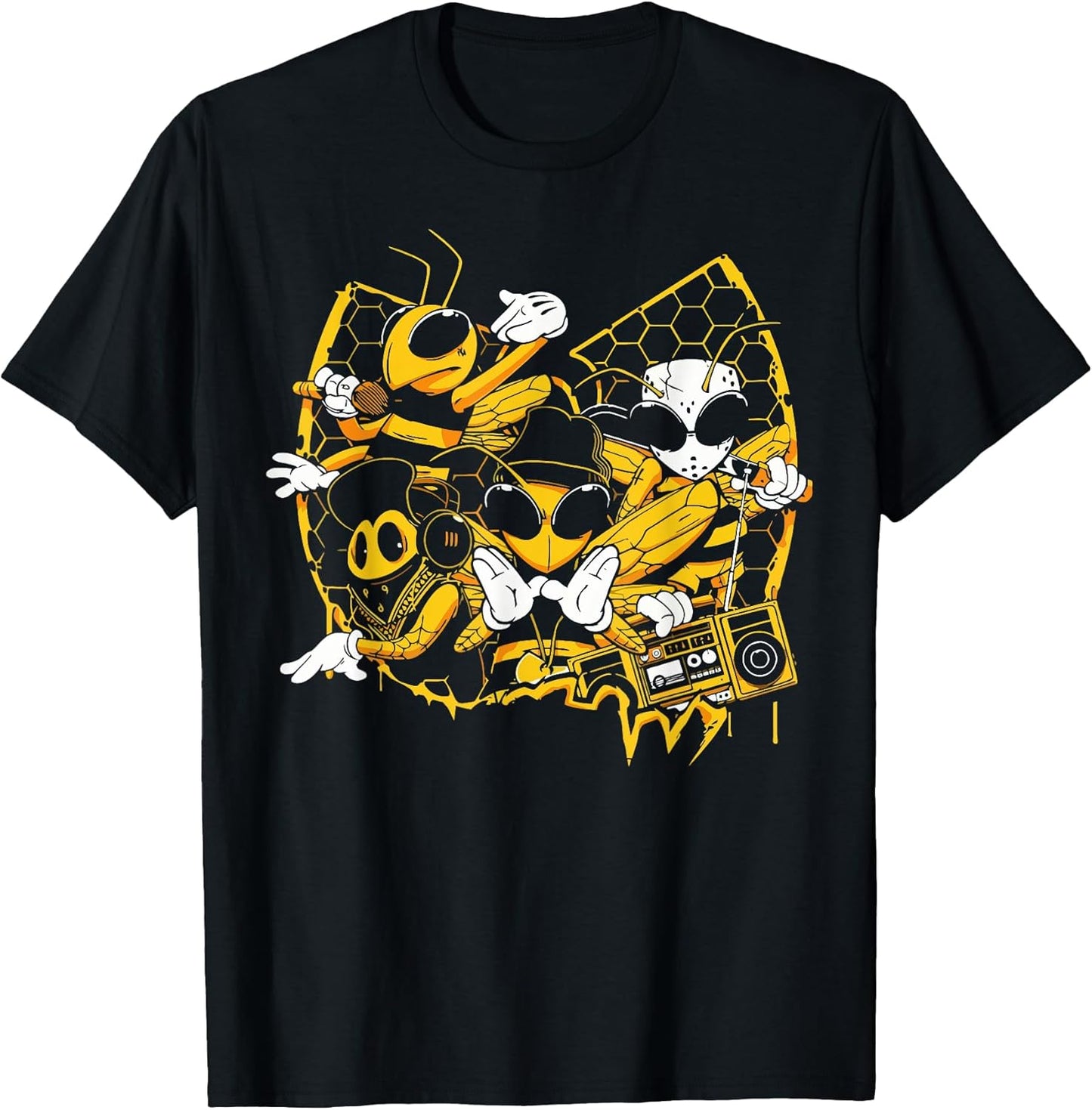 Bees Hip Hop Old School Rap Music Lover Funny Gift