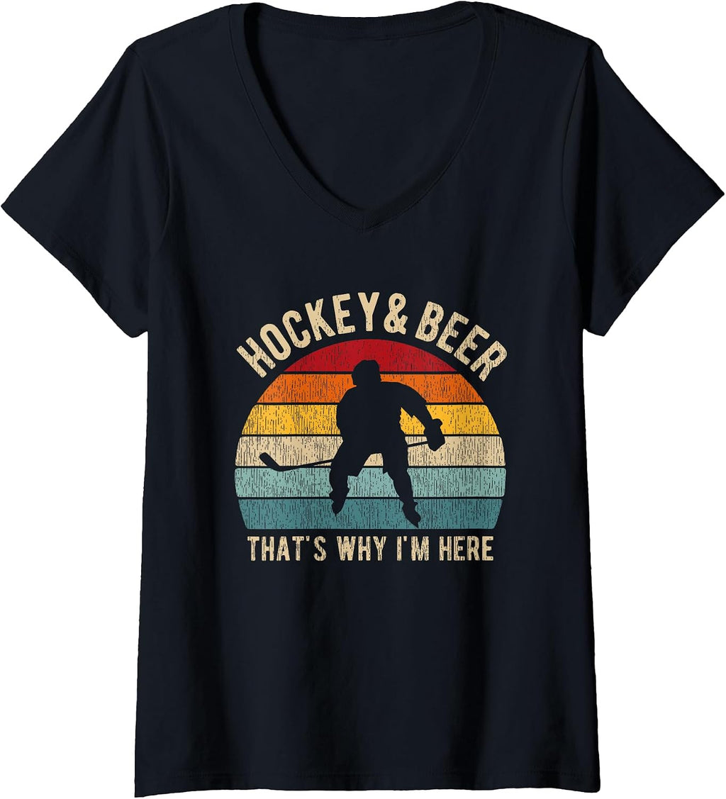 Funny Ice Hockey Fans Merch Gifts Men Women