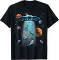 Galaxy Fish shark Space UFO Alien Stars Sea Ocean