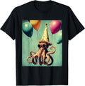 Octopus Animal Zoo Birthday Party Apparel