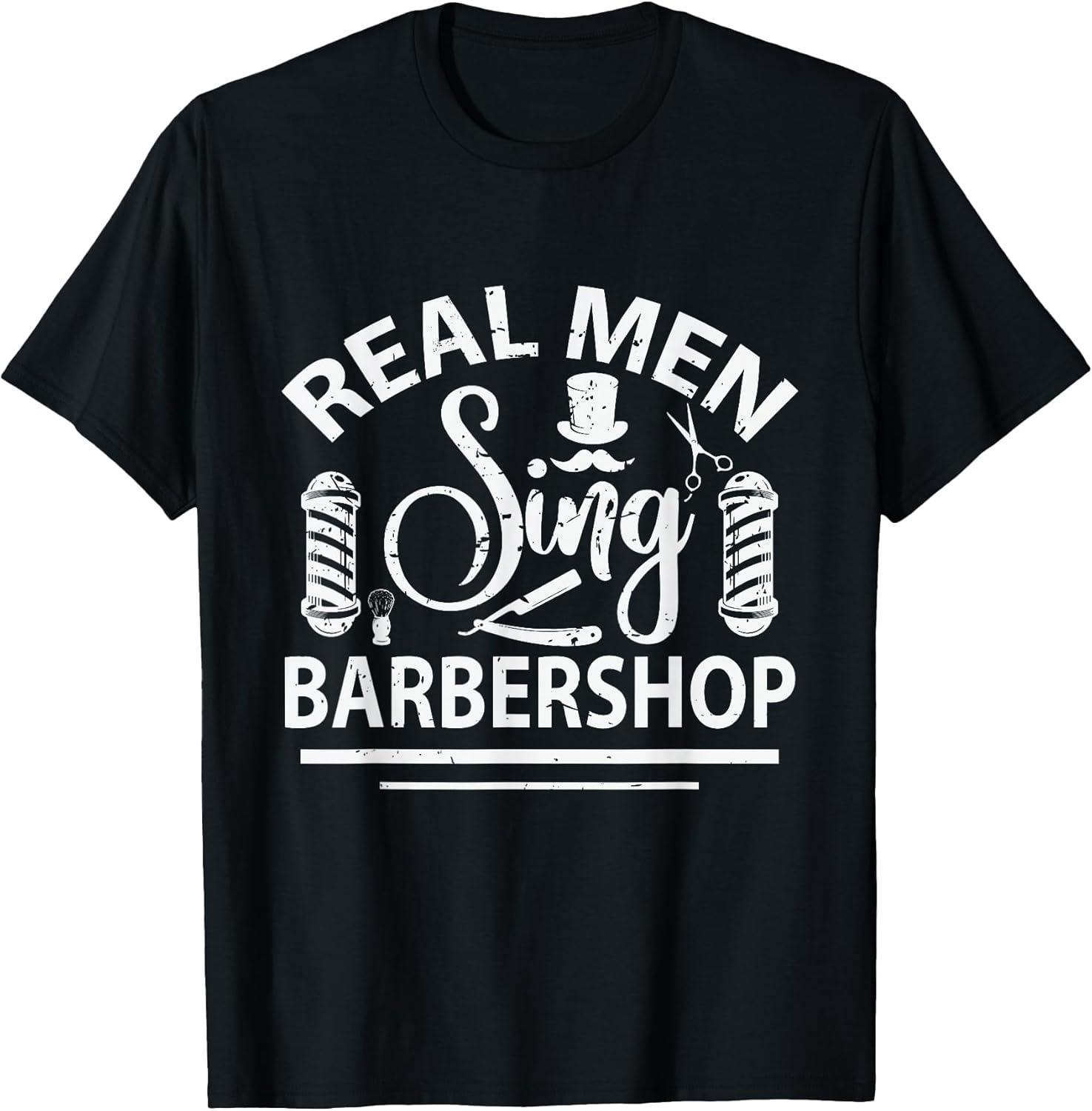 Real Men Barbershop Barber Gift