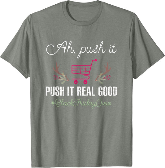 Put It Real Good Friday Crew Squad Shopping Black