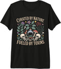 Nature Toxins Skull Mushrooms Gothic Herbs