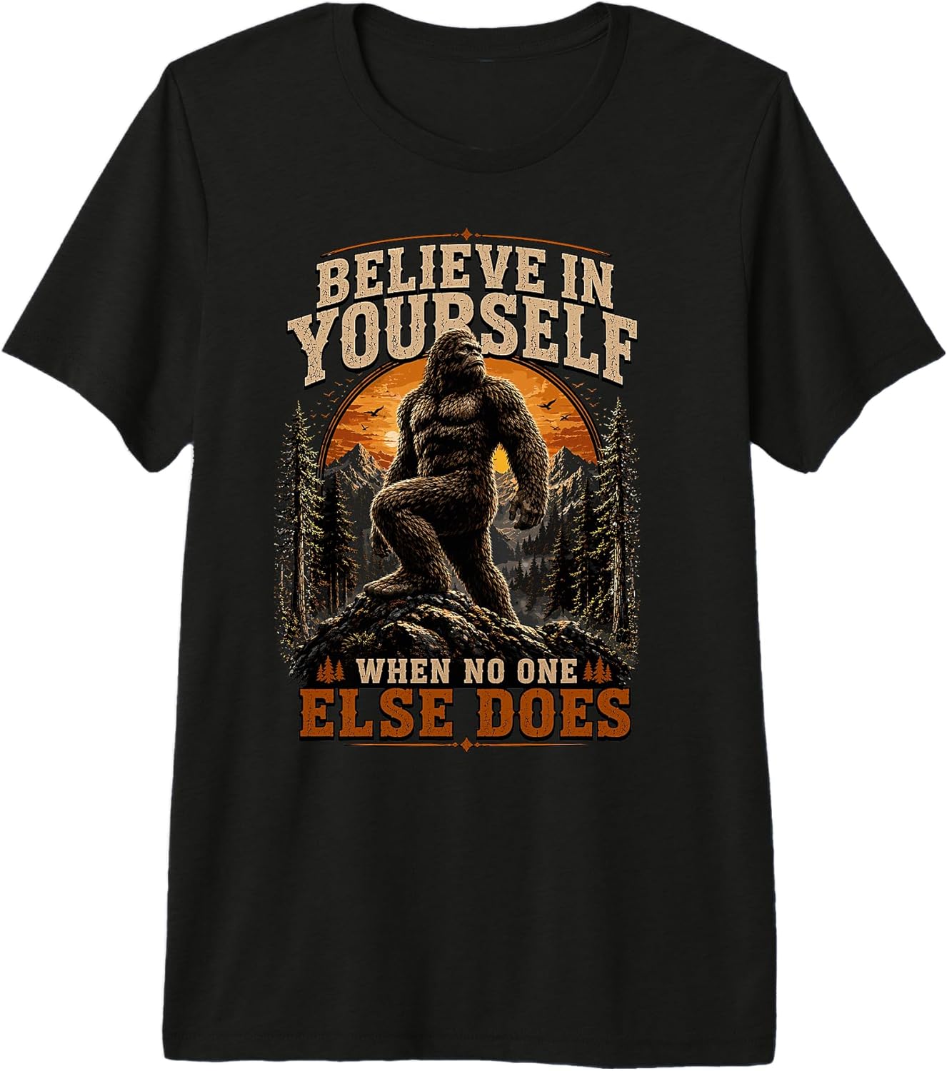Sasquatch Costume Bigfoot Hiking Camping Outfit